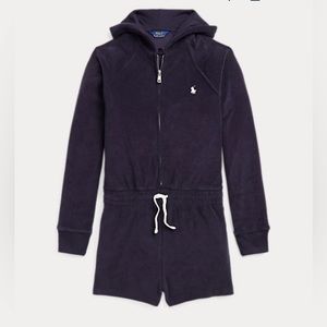 Toddler Girl Ralph Lauren Terrycloth Romper